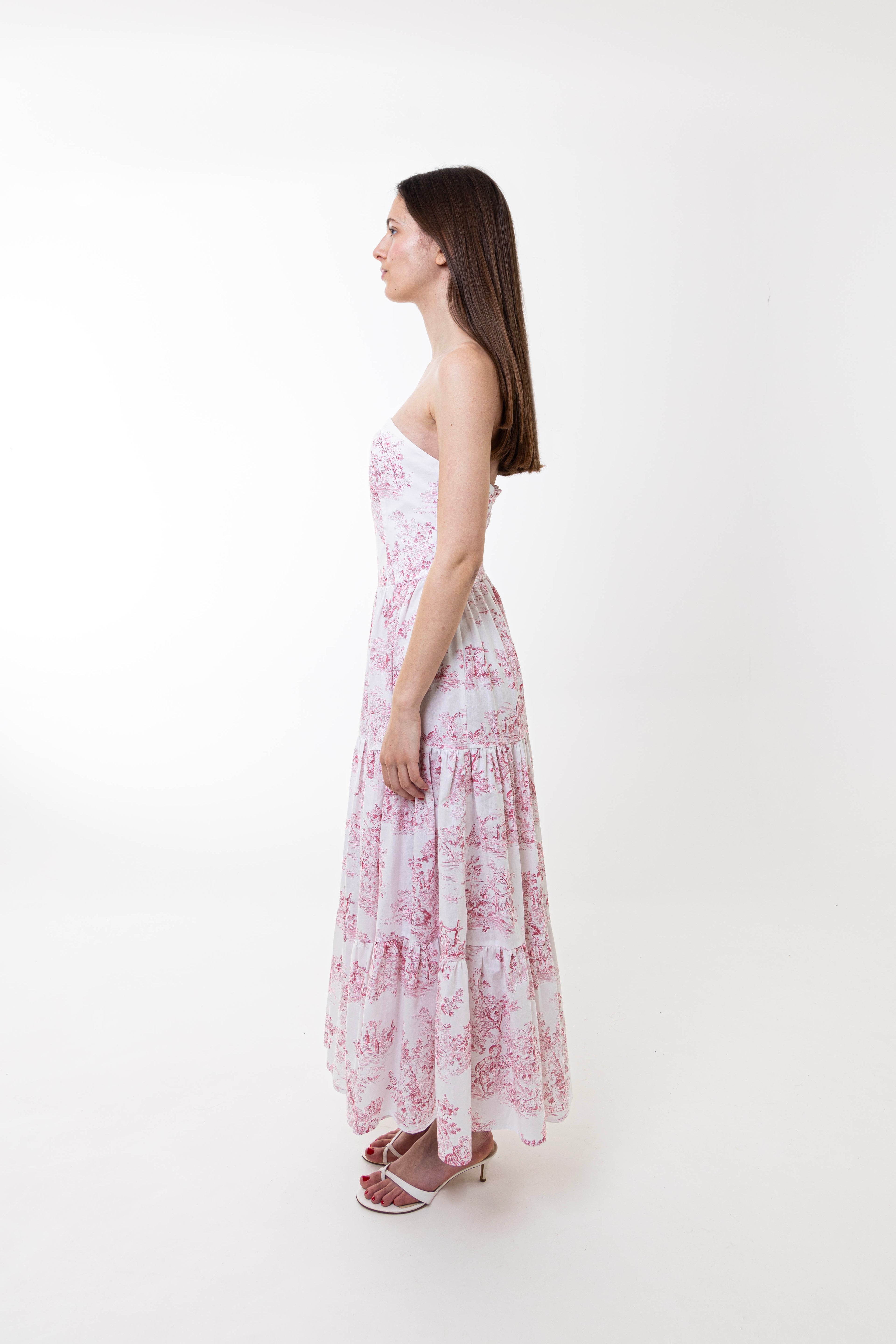 The Pink Botanical Dress