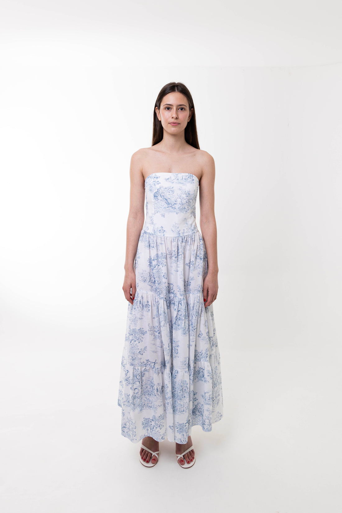 The Blue Botanical Dress