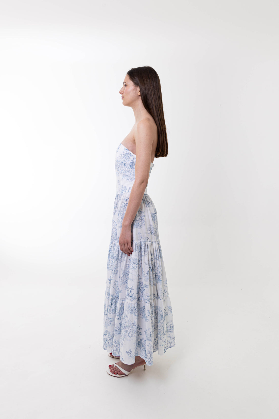 The Blue Botanical Dress