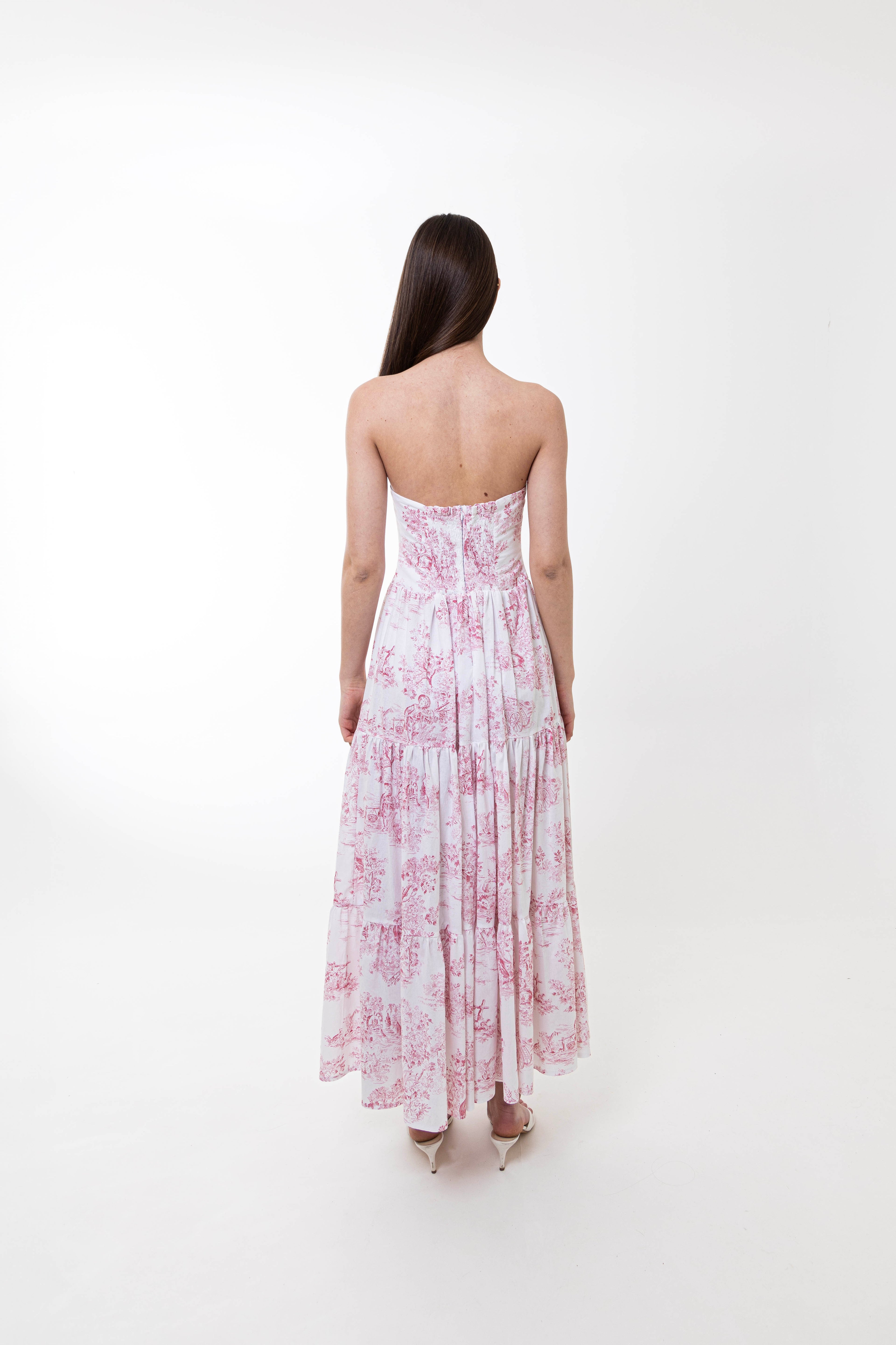 The Pink Botanical Dress